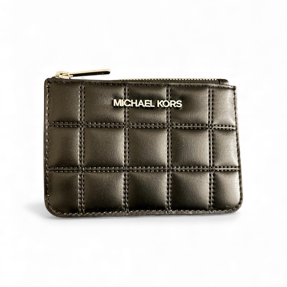 NWT Michael Kors Quilted Coin Pouch